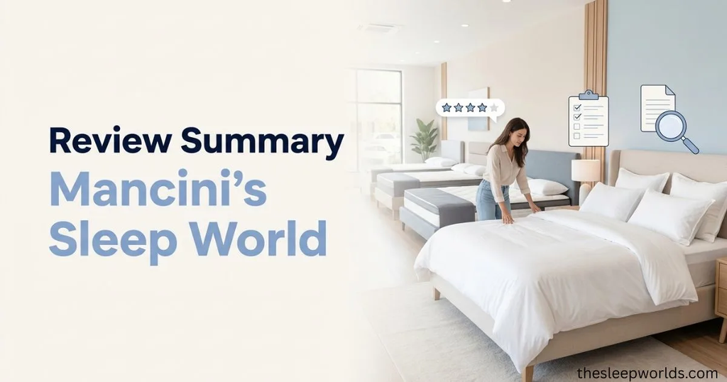 Review Summary Mancini's Sleep World